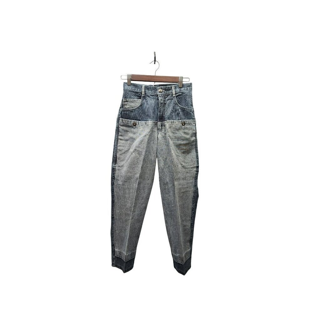 Vintage Sweet Clothing Co. High-Waisted Relaxed Fit Denim Jeans For Women Two-To